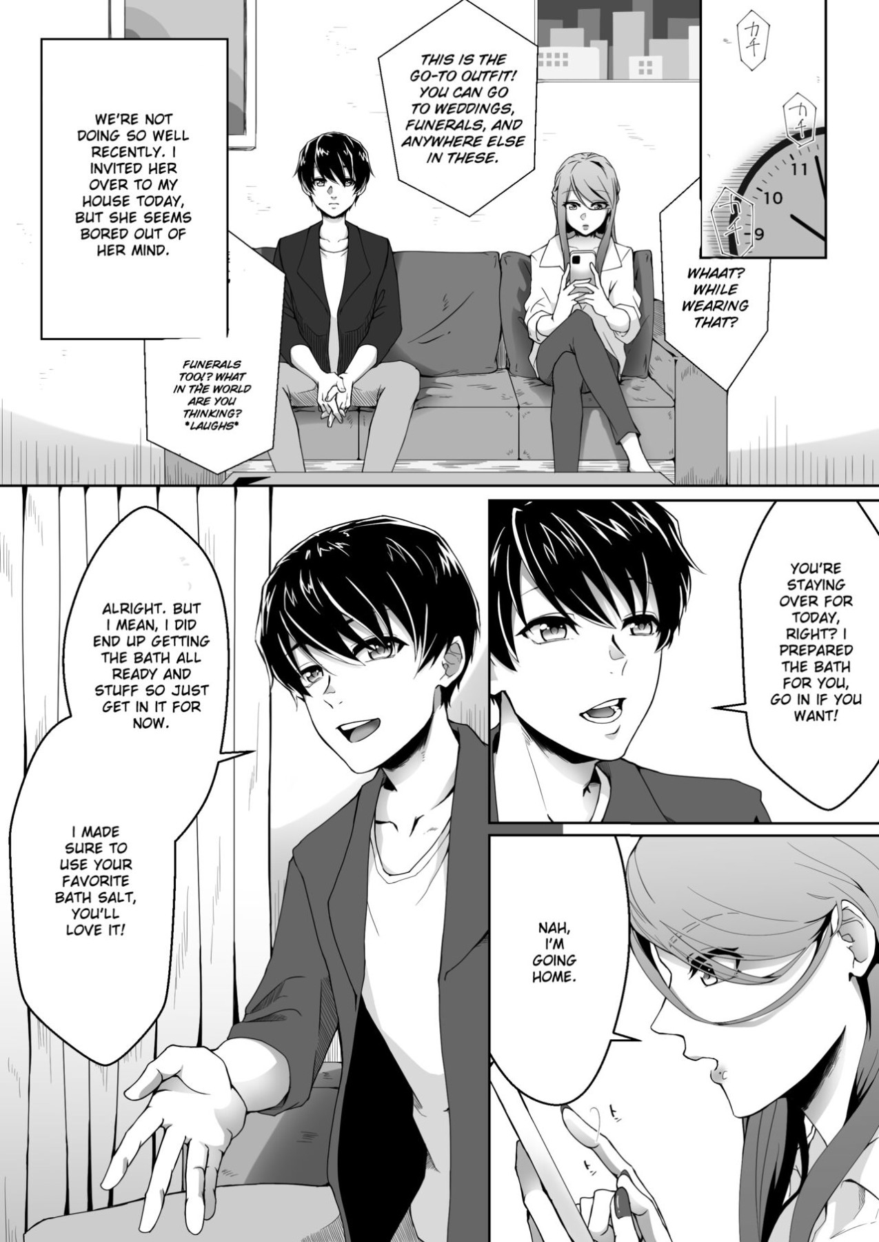 Hentai Manga Comic-I Became Her Masochistic Boyfriend-Read-2